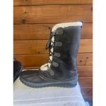 Journee Collection  Women's Flannel Lined Duck Boots Gray Sz 10 NIB Photo 4
