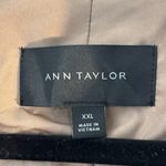 Ann Taylor  Glen check plaid trench coast sz XXL Houndstooth Academia Transition Photo 2