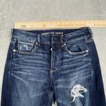 American Eagle  Jeans Women 6 Tomgirl Ripped Distressed Button Fly Cowgirl Rodeo‎ Photo 9