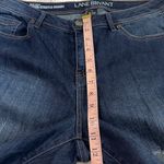 Lane Bryant  Distressed Mid Rise Super Stretch Skinny Jeans Size 16 Photo 9
