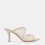 Dolce Vita Mandel Pearl Heels in Ivory Mesh Women’s Size 8.5 Photo 1