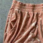 Divided Pink Velvet Lounge Shorts Photo 3