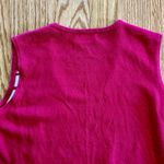 Vintage Green Lamb Y2K Pink & White Sleeveless Tank Top Womens 8 Photo 7