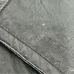 Vintage 2000 Sassoon’s blazer style black distressed medium leather jacket Photo 9