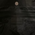Steve Madden Black Quilted Tote Bag Photo 2