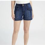 Democracy  “Ab” Solution Denim Jean Shorts Casual Stretch Cargo Women’s Sz 2 Photo 1