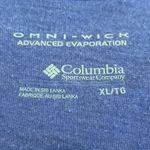 Columbia Omniwick Fitted T Shirt Violet Purple Size XL Photo 6