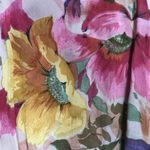Chico's Chico’s Design Floral Print Corsage Sashay Midi A-Line Skirt Photo 92