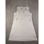 Vineyard Vines  sleeveless white cotton dress casual shirt dress tunic‎ medium Photo 4