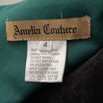 Amelia Coutore Emerald Green Formal/Prom Dress Size 4 one shoulder‎ Green Photo 9