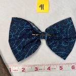 Handmade Bow Hairclip 41 Blue Photo 2