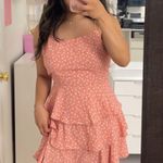 Hello Molly pink ruffle dress Photo 0