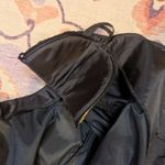 Sag Harbor 90s Vintage Crushed Velvet Short Sleeve Dress by Black Size 14 Photo 8