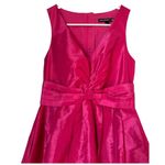 Banana Republic  Mad Men Barbie Pink Silk Sleeveless Dress Taffeta size 2 Photo 2