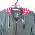  PARKS Black Disney World Hoodie Zipper Rain Jacket, Size Medium Photo 11