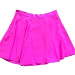 Yumi Kim NWT Cara Skirt Neon Pink 100% silk sz L Photo 9