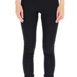 AMBUSH Logo Print Stirrup Pant Leggings Black High Rise Size 2 Photo 0