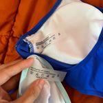 Blue And White Striped Bikini Set Photo 2