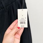 A New Day crepe pleated high rise trousers work pants size 6 NWT black straight Photo 1