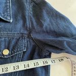 Veronica Beard Evalyn Denim Puff Sleeve Shirt Dress in Apollo Size Small Photo 8