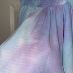 Karlie Blue And Purple mini Skirt  Photo 2