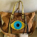 Barthelemy Rose Evil Eye Bag Brown Photo 0