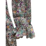 Zimmermann Women’s Carnaby Frill Short Linen Dress – Lilac Ditsy AU 0 US 4 New Purple Photo 3