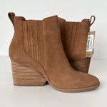 Toms Noah leather ankle boots brown suede 10 NWT Photo 1