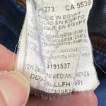 Lee  Modern Series Curvy Fit Women's Blue Denim Capris Jeans Size 22W Short EUC Photo 9