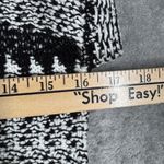 Chico's  Sweater Womens 0 S 4 Black‎ White Open Knit  Short Sleeve Top Coastal Photo 9