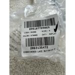 Madewell  Short Sleeve Collared Embroidered Lace Button-Up Shirt White Size M Photo 9