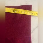 Lululemon  Women's Seamlessly Street Crop Heathered Leggings Size 4 Burgundy $68 Photo 5