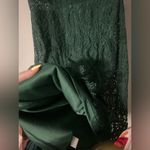 Zalalus  Green Lace Mini Dress Photo 11