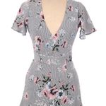 Crystal Doll  juniors size 7 flirty striped romper Photo 0