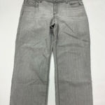 Chico's  platinum gray crop denim pant size L/12 Photo 0