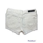 Vans Distressed Cut Off Distressed Shorts 'Vintage Mini' White Size 1 Juniors Photo 2
