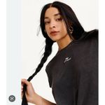 DKNY  sz M & L black Knotted athletic‎ top NWT Photo 1