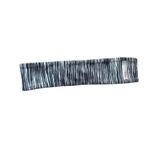 Zella Heather Gray Stripes Sporty Athletic Headband One Size # 1618 Photo 0