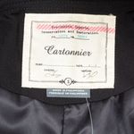 Anthropologie Cartonnier Black Sequin Shawl Lapel Blazer Jacket Photo 9