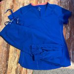 MedCouture  Scrubs Set Royal Blue Photo 0