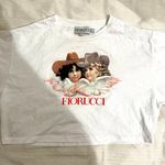 Fiorucci NWOT Cowboy Cropped Tee Photo 2