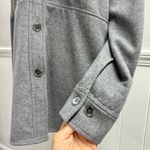 Babaton  Aritzia Pelli Hip Shirt Jacket Shacket Button Up Wool Blend Grey XS Photo 4