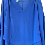 Patra Blue Mother of the Bride Dress Size 10 Photo 2