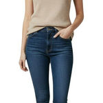 Feel The Piece Oatmeal Sleeveless Turtleneck M/L – Soft Ribbed Tencel Knit Tan Size undefined Photo 0