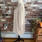 Beige with Black Polka Dots Balloon Hem Long Sleeve Short Dress Size M / 7 Tan Photo 3