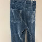 ZARA  Blue Corduroy Slim Flare Pants Size 2/34 NEW Boho Hipster Photo 10