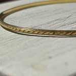 Vintage 12kt gold filled Carl Art bangle Photo 1