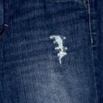 White House | Black Market White House Black Market Jeans Womens 4 Blue Slim Crop Dark Straight Distressed Photo 4