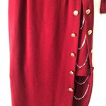 Marked Queen Long Sleeve Chain Slit Dress Size M Photo 6