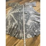 India Boutique Short Sleeve Tie Dye Umbrella Dress Gray Size M Photo 5